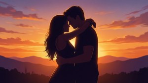 Sunset Embrace