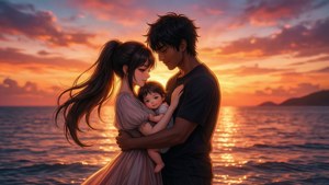 Sunset Embrace