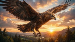 Sunset Flight