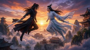 Sunset Flight