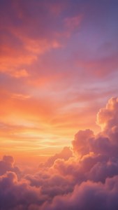 Sunset Gradient Romance
