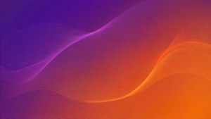 Sunset Gradient Waves