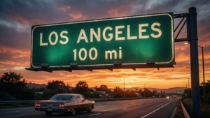 Sunset Highway Sign