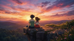 Sunset Hilltop Reunion