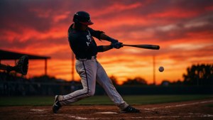 Sunset Home Run