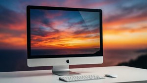 Sunset iMac Glow