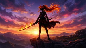 Sunset Kunoichi