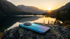 Sunset Lake with Huawei
