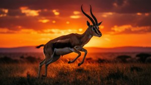 Sunset Leap