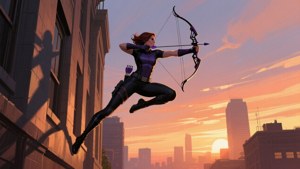 Sunset Leap