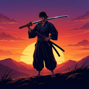 Sunset Lone Warrior