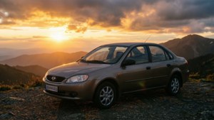 Sunset Mountain Lacetti
