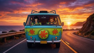 Sunset Mystery Machine
