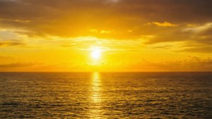 Sunset Ocean Glow