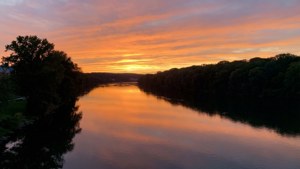 Sunset on the Connecticut