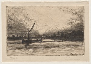 Sunset on the Thames