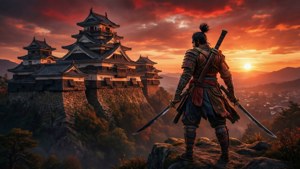 Sunset Over Ashina