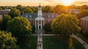 Sunset Over Brookings Hall
