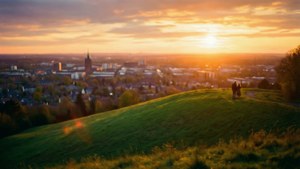 Sunset Over Hengelo Hills