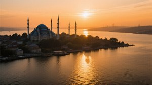 Sunset Over Historic Peninsula