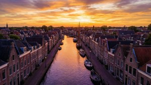 Sunset Over Meppel Canals