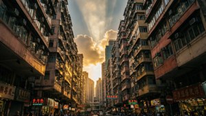 Sunset Over Mong Kok