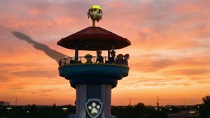Sunset Over the Tower