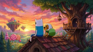 Sunset Over the Treehouse