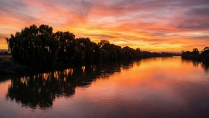 Sunset Over Whanganui