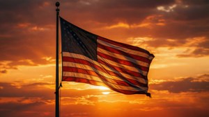 Sunset Patriotism