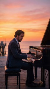 Sunset Pianist