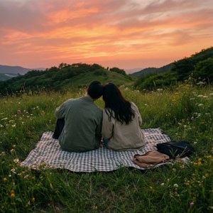 Sunset Picnic Hill