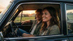 Sunset Road Trip