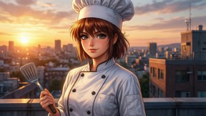 Sunset Rooftop Chef