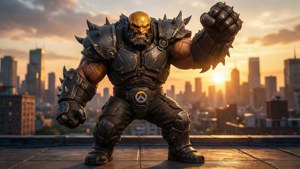 Sunset Rooftop Doomfist
