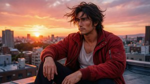 Sunset Rooftop Dream