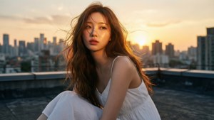 Sunset Rooftop Dream