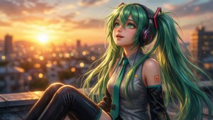 Sunset Rooftop Melody