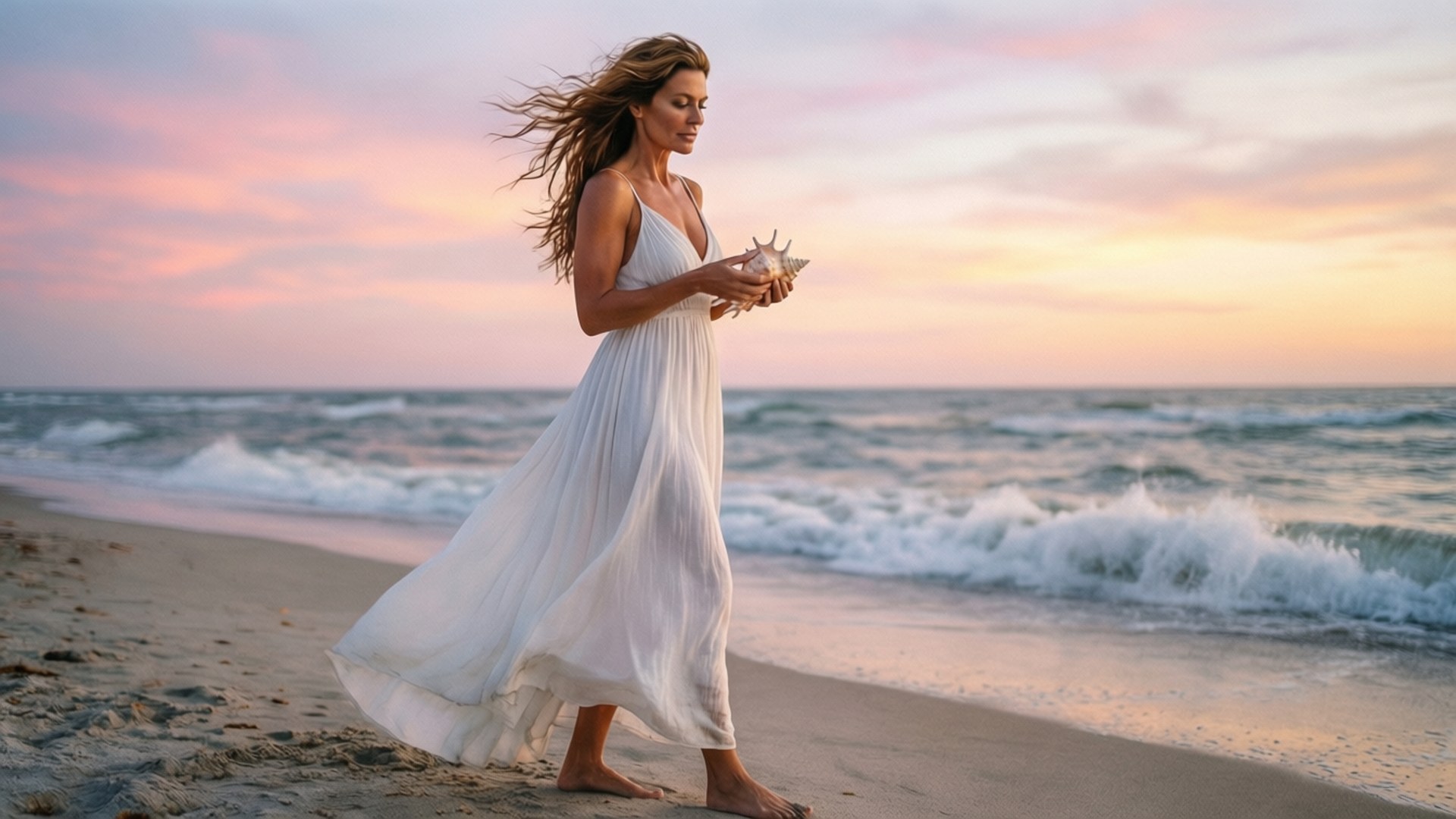 Sunset Serenity by Wallpapers.art Studio