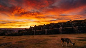 Sunset Serenity at Sacsayhuaman