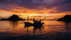 Sunset Serenity on Komodo