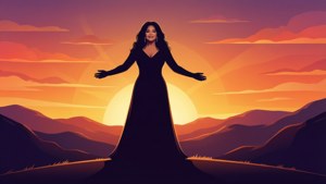 Sunset Silhouette Art
