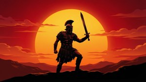 Sunset Silhouette Brutus