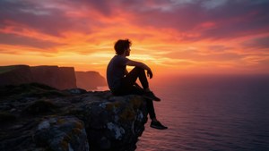Sunset Silhouette Dear Daniel
