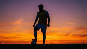 Sunset Silhouette Dribbler