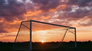 Sunset Silhouette Goal