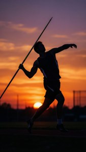 Sunset Silhouette Javelin