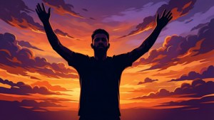 Sunset Silhouette Kai