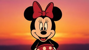 Sunset Silhouette Minnie