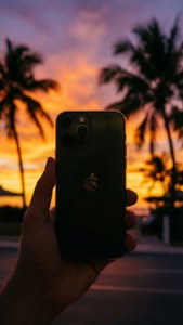 Sunset Silhouette Mockup
